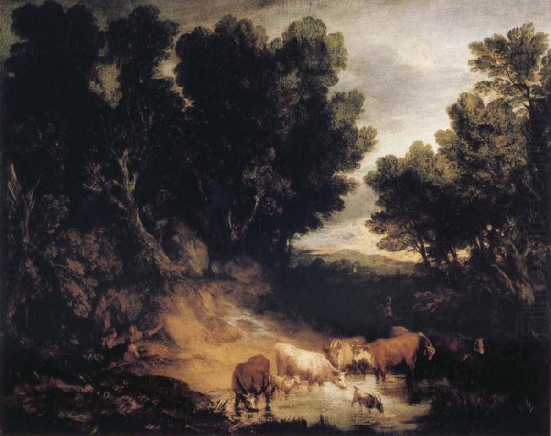 Thomas Gainsborough The Watering Place china oil painting image